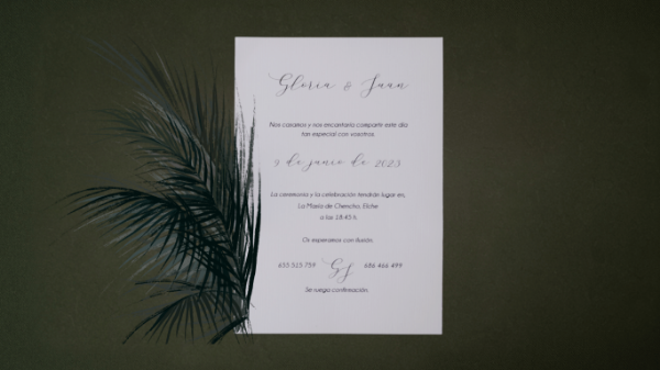 Imagen de Invitación Boda Musa