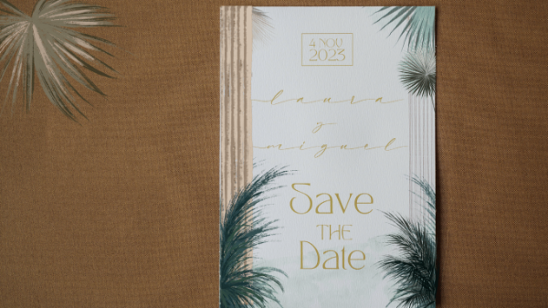 Imagen de Save The Date  Boda Herbal